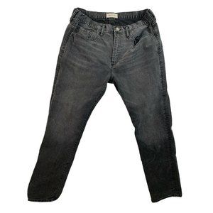 Gap 1969 Mens 33 x 30 Black Slim Denim Blue Jeans